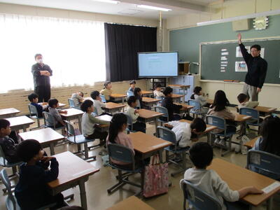 １年１組の様子